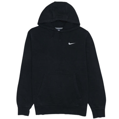 Nike Men's Black Pullover Hoodie Size M Fleece Sportswear