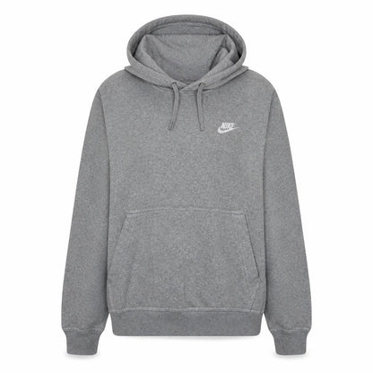 Nike Womens Grey Pullover Hoodie M Cotton Blend Casual