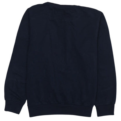 FILA Men's Blue Crew Neck Logo Sweatshirt Size L Pullover