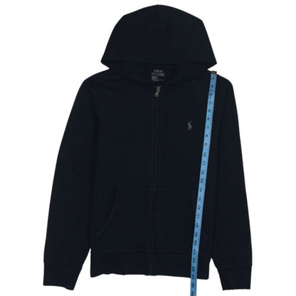 Ralph Lauren Men's Black Full Zip Hoodie S Regular Fit