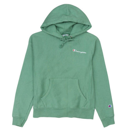 Champion Women's Green Reverse Weave Pullover Hoodie Size S