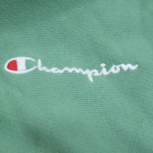 Champion Women's Green Reverse Weave Pullover Hoodie Size S