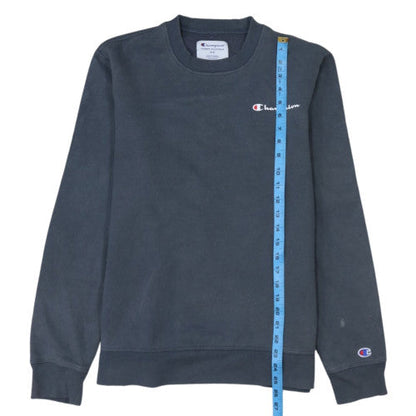 Champion Men's Blue Crew Neck Pullover Sweatshirt M Regular Fit