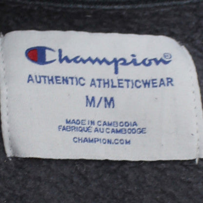 Champion Men's Blue Crew Neck Pullover Sweatshirt M Regular Fit