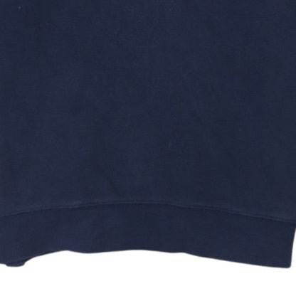 Champion Men's Blue Logo Pullover Sweatshirt Size M