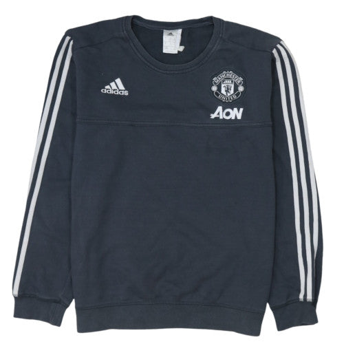 Adidas Men’s Black XL Pullover Sweatshirt Manchester United