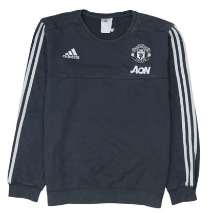 Adidas Men’s Black XL Pullover Sweatshirt Manchester United