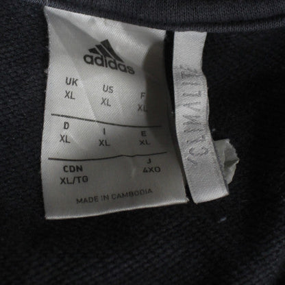 Adidas Men’s Black XL Pullover Sweatshirt Manchester United