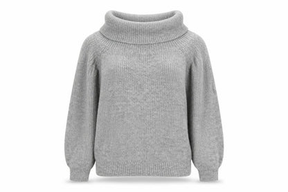 Next Women Grey L Roll Neck Knit Pullover Jumper
