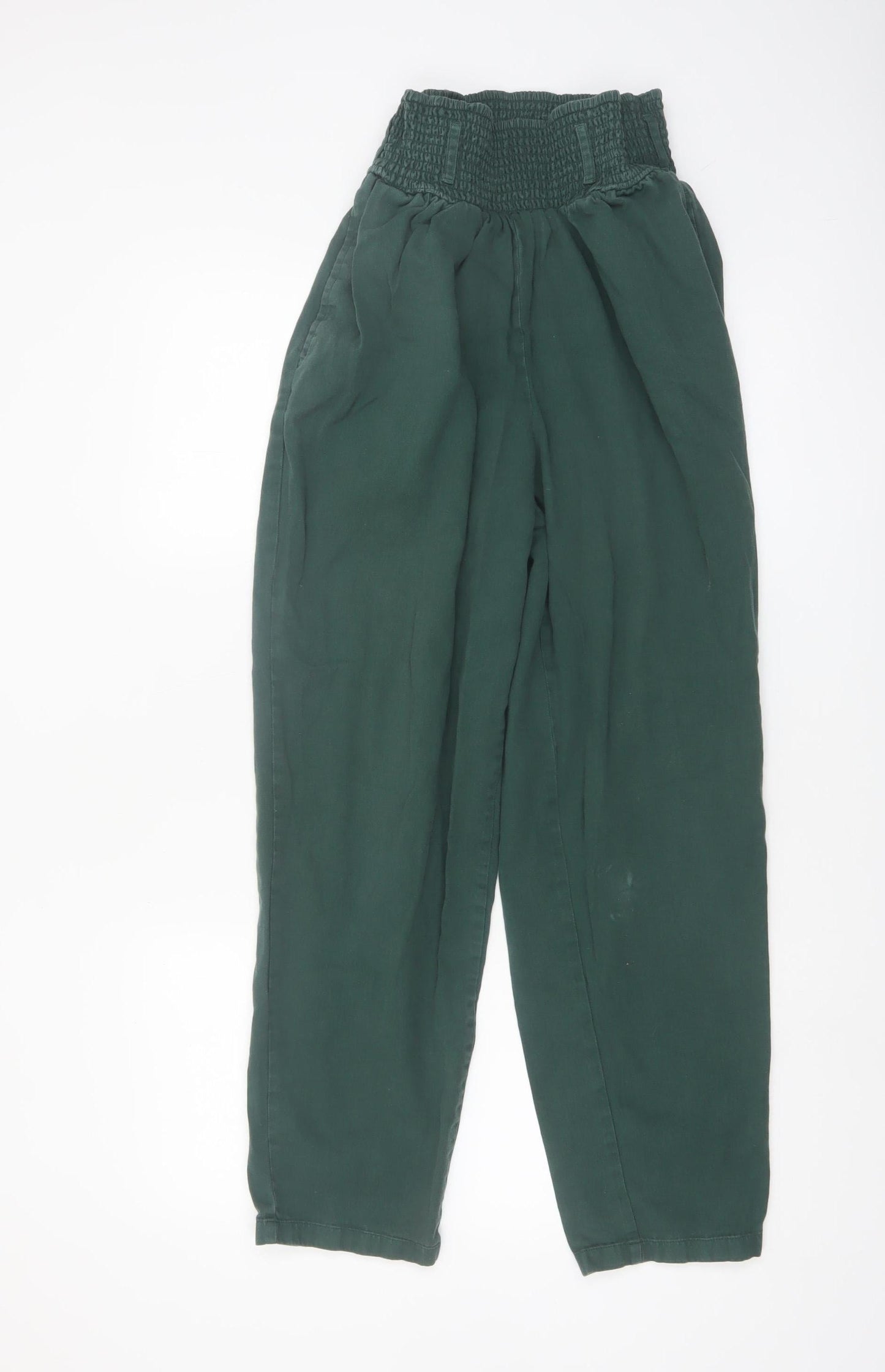 Yak and Yeti Women’s Green Cotton Harem Trousers S