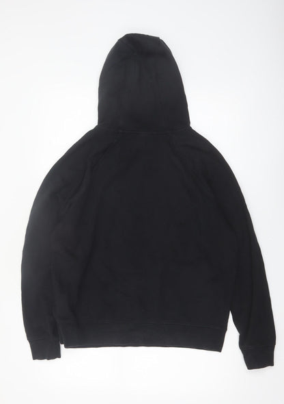 Nike Men's Black Pullover Hoodie Size M Sports Fleece
