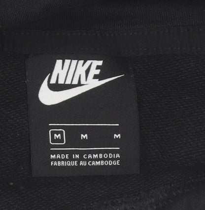 Nike Men's Black Pullover Hoodie Size M Sports Fleece