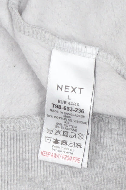 Next Women Grey CPH Copenhagen Pullover Sweatshirt Size L