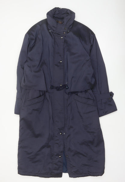 Forecaster of Boston Womens Navy Long Puffer Coat Small