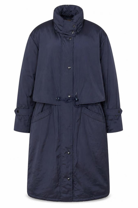 Forecaster of Boston Womens Navy Long Puffer Coat Small