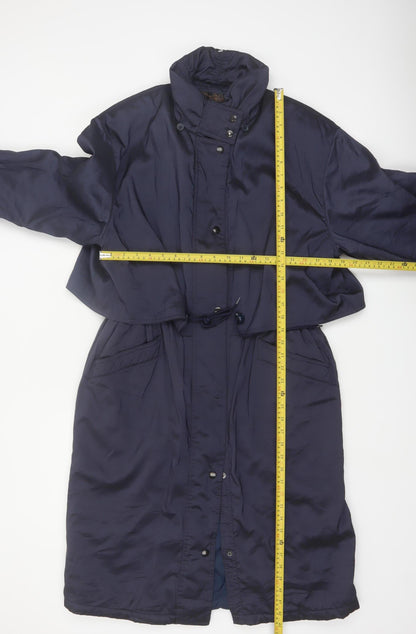 Forecaster of Boston Womens Navy Long Puffer Coat Small