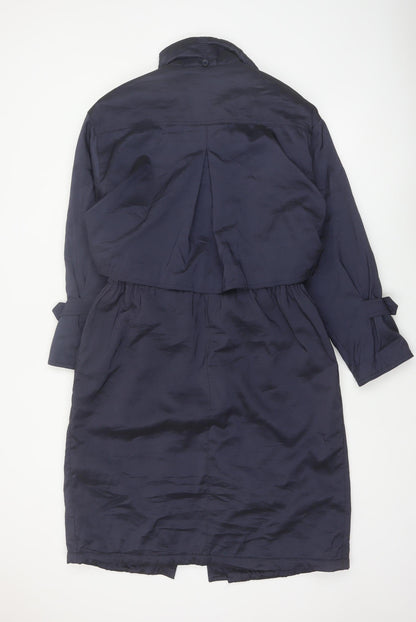 Forecaster of Boston Womens Navy Long Puffer Coat Small