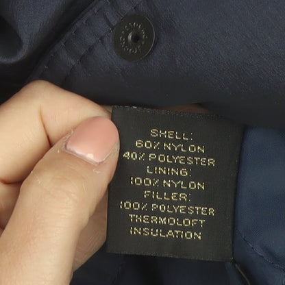 Forecaster of Boston Womens Navy Long Puffer Coat Small