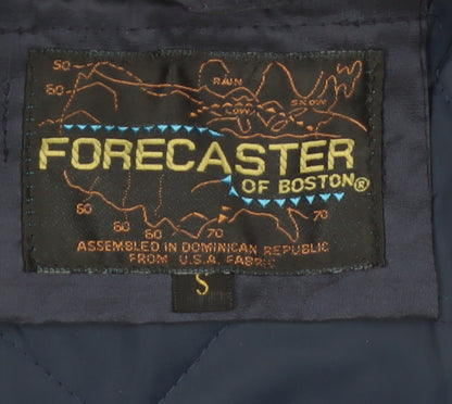 Forecaster of Boston Womens Navy Long Puffer Coat Small