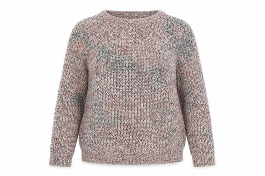 Jack Wills Women's Multicoloured Cotton Chunky Knit Jumper UK 14
