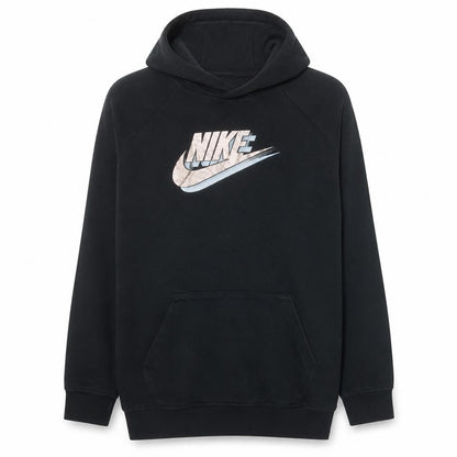 Nike Mens Black XL Pullover Hoodie Sweatshirt with Logo