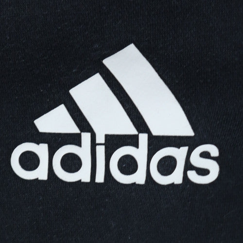 Adidas Men's Black Pullover Hoodie Size M Fleece Sportswear