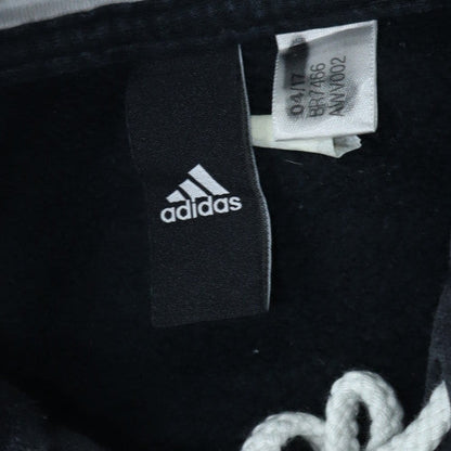 Adidas Men's Black Pullover Hoodie Size M Fleece Sportswear