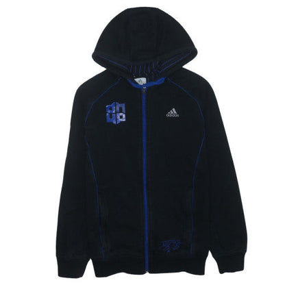 Adidas Men's Black Full Zip Basketball Hoodie Size M