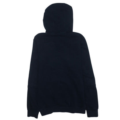 adidas Men Blue Pullover Hoodie Small Sports Fleece Sweatshirt