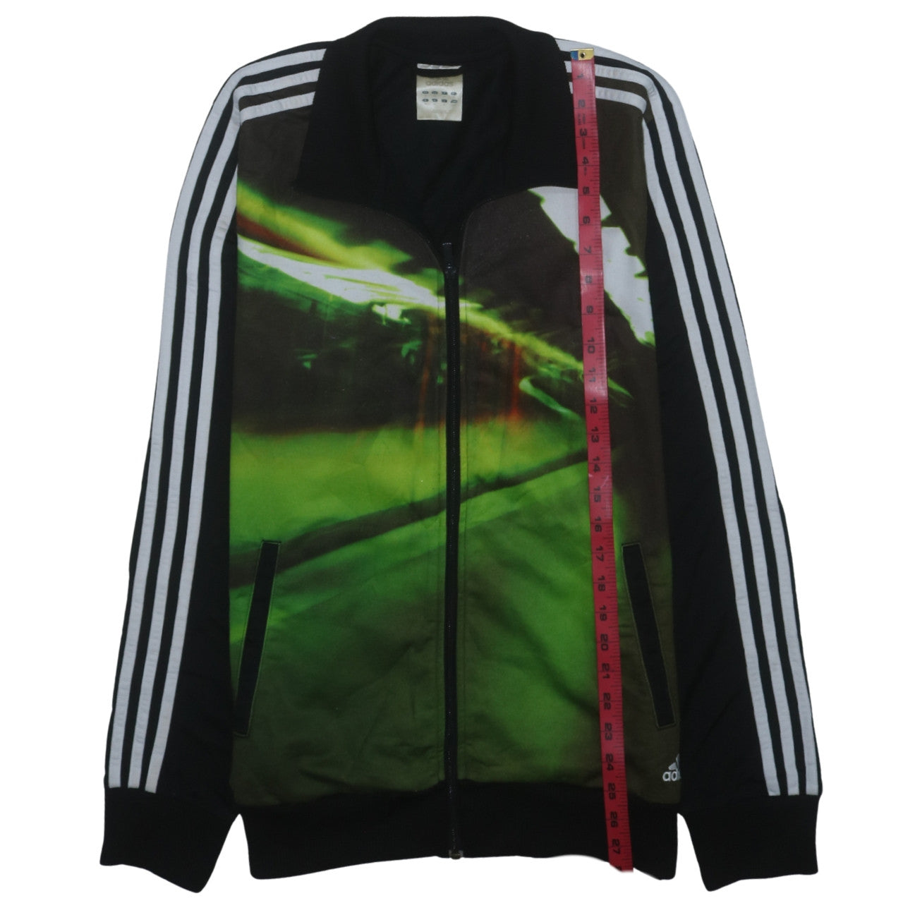 Adidas Men's Multicoloured Full Zip Sports Sweatshirt M