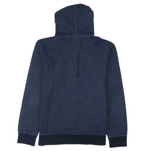 Timberland Men's Blue Full Zip Hoodie Size L Fleece Sweatshirt