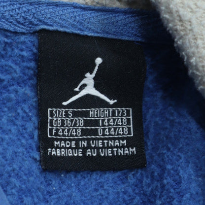 Nike Jordan Blue Full Zip Hoodie Men S Classic Fleece Sweatshirt