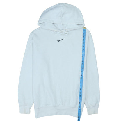 Nike Men's White XS Pullover Hoodie Logo Fleece Sweatshirt