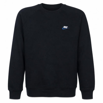Nike Men's Black Small Classic Crew Neck Sweatshirt