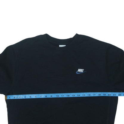 Nike Men's Black Small Classic Crew Neck Sweatshirt