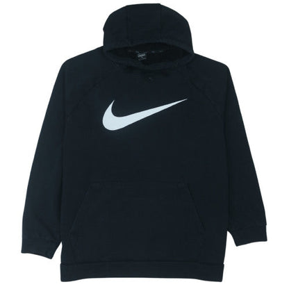 Nike Men's Black 2XL Pullover Hoodie Dri-Fit Sports Fleece