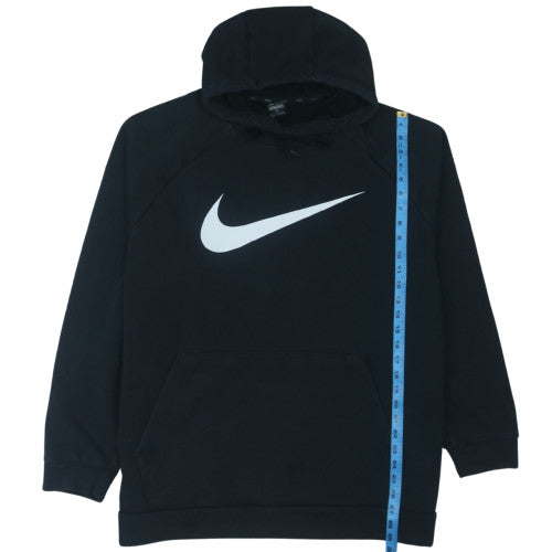 Nike Men's Black 2XL Pullover Hoodie Dri-Fit Sports Fleece