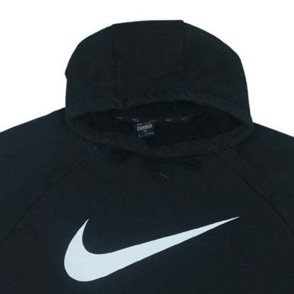 Nike Men's Black 2XL Pullover Hoodie Dri-Fit Sports Fleece