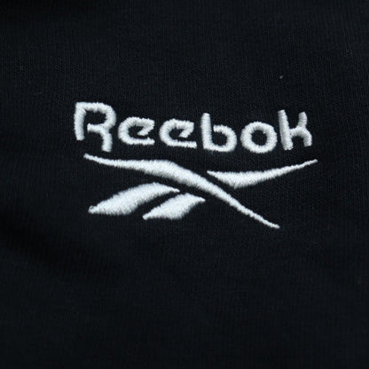 Reebok Men's Black Crew Neck Pullover Sweatshirt M Casual Sportswear
