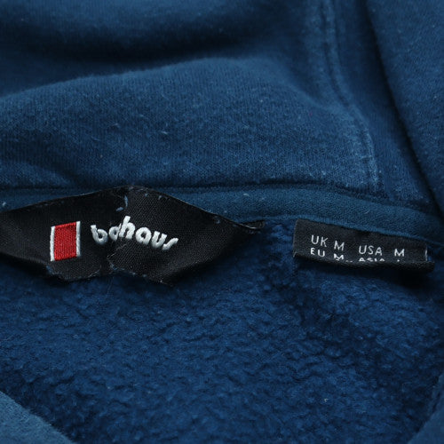 Berghaus Men's Blue Pullover Hoodie Size M Outdoor Fleece Sweatshirt