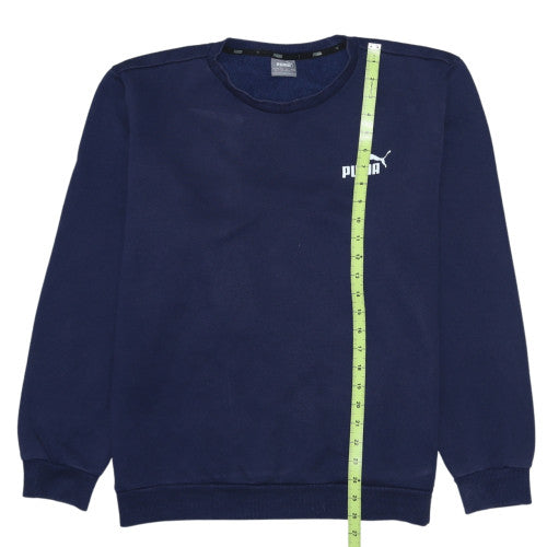 Puma Men's Blue XL Crew Neck Pullover Sweatshirt