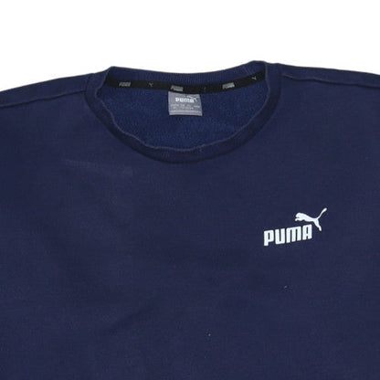 Puma Men's Blue XL Crew Neck Pullover Sweatshirt