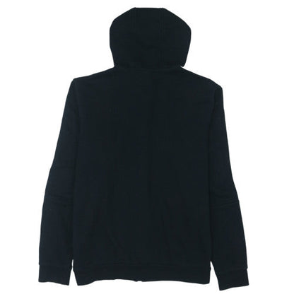 Adidas Men's Black Full Zip Hoodie Size M Sports Fleece Sweatshirt
