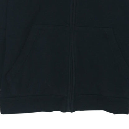 Adidas Men's Black Full Zip Hoodie Size M Sports Fleece Sweatshirt