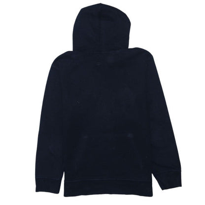 GAP Kids Boys Navy Pullover Hoodie 13-14 Years Fleece Lined Classic Logo