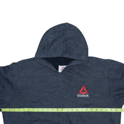 Reebok Mens Grey XL Pullover Hoodie Sweatshirt Sportswear