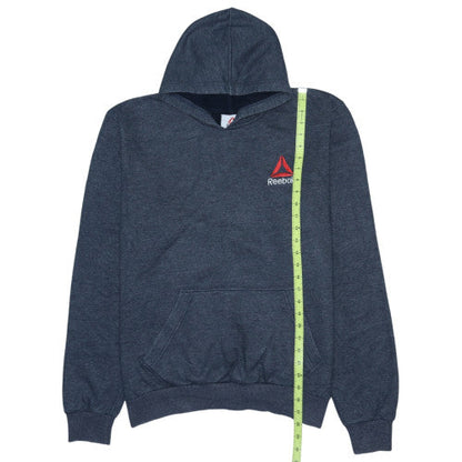 Reebok Mens Grey XL Pullover Hoodie Sweatshirt Sportswear