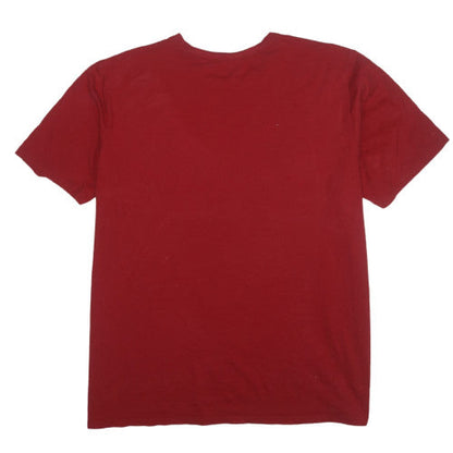 Nike Men's Red Dri-Fit Graphic Logo 2XL Short Sleeve T-Shirt
