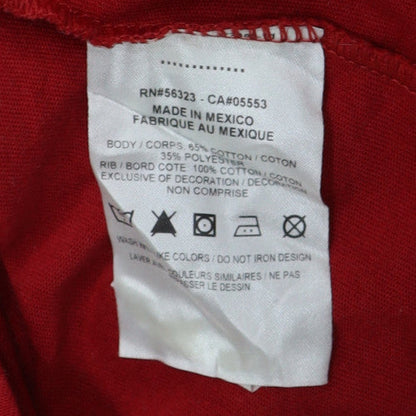 Nike Men's Red Dri-Fit Graphic Logo 2XL Short Sleeve T-Shirt