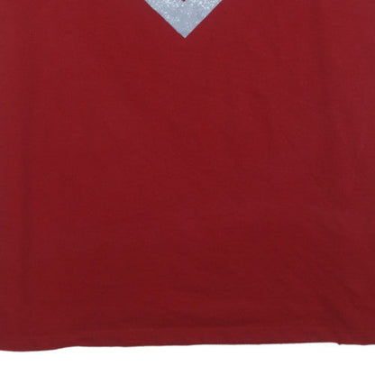 Nike Men's Red Dri-Fit Graphic Logo 2XL Short Sleeve T-Shirt